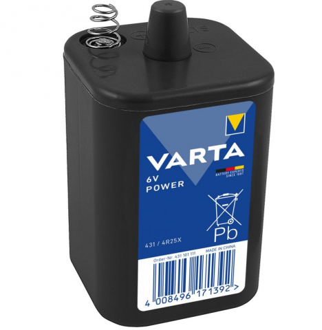 Elementas 4R25 (431) 6V 8.5Ah Varta